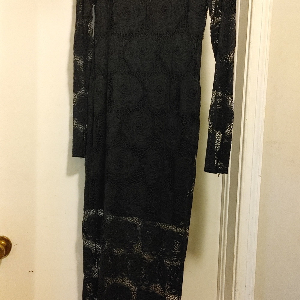 Black Lace Dress